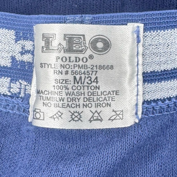 Leo Boxer Briefs - Blue and Gray( 3 pair ) - Picture 6 of 9